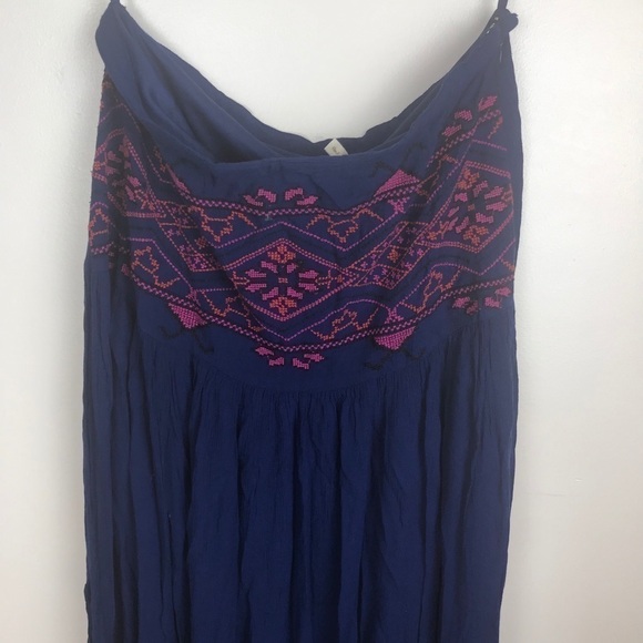 JAPNA MAXI SKIRT with EMBROIDERY Waistband Size L - Picture 2 of 8